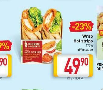 Billa Wrap hot strips nabídka
