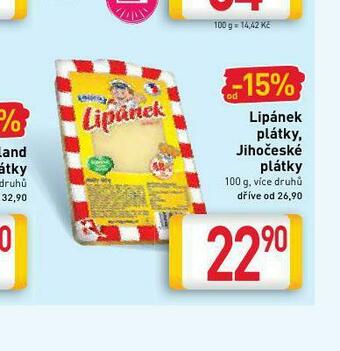 Billa Jihočeské plátky nabídka