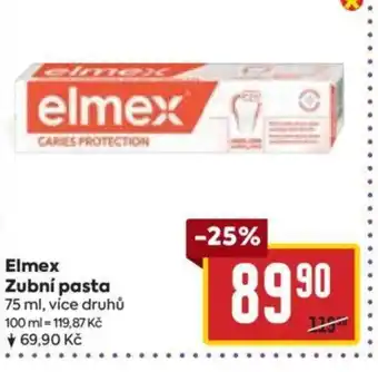 Billa Elmex Zubní pasta nabídka
