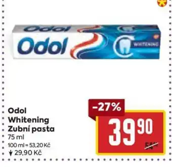 Billa Odol Whitening Zubní pasta nabídka