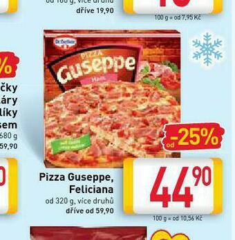 Billa Pizza guseppe, feliciana nabídka