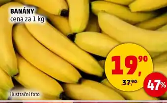 Penny Market BANÁNY nabídka
