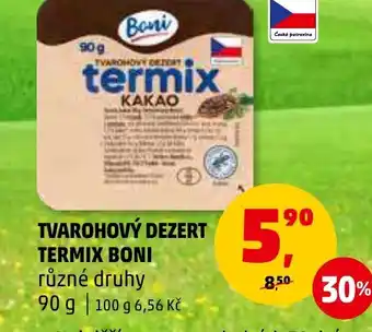 Penny Market TVAROHOVÝ DEZERT TERMIX BONI nabídka