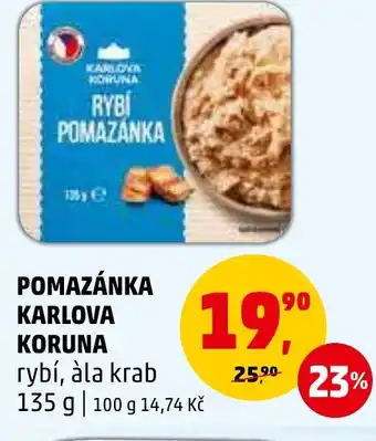 Penny Market POMAZÁNKA KARLOVA KORUNA nabídka