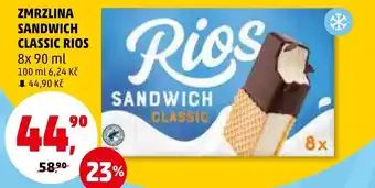 Penny Market ZMRZLINA SANDWICH CLASSIC RIOS nabídka