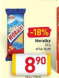 Billa Horalky nabídka