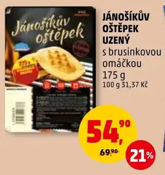 Penny Market JÁNOŠÍKŮV OŠTĚPEK UZENÝ nabídka