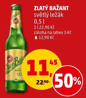 Penny Market ZLATÝ BAŽANT 0.5L nabídka