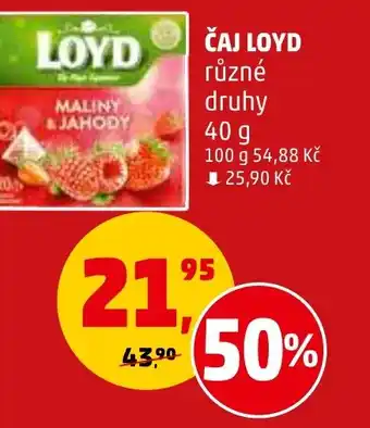Penny Market ČAJ LOYD nabídka