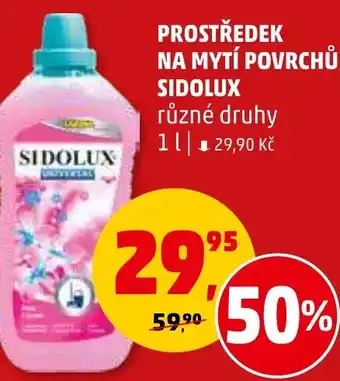 Penny Market PROSTŘEDEK NA MYTÍ POVRCHŮ SIDOLUX nabídka