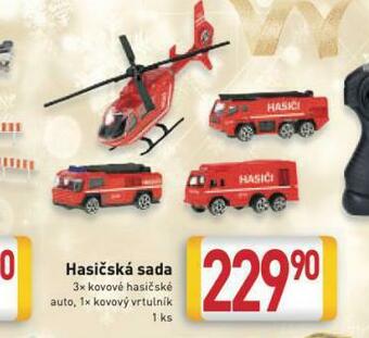 Billa Hasičská sada nabídka