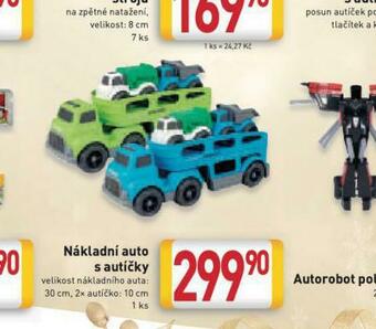 Nákladní auto s autíčky