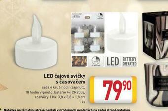 Billa Led čajové svíčky s časovačem nabídka