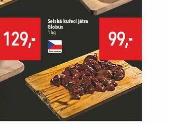 Globus Selská kuřecí játra nabídka