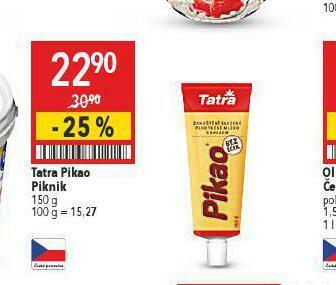 Globus Tatra pikao piknik nabídka