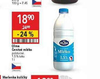 Globus Olma čerstvé mléko nabídka