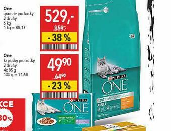 Globus Purina one granule pro kočky nabídka