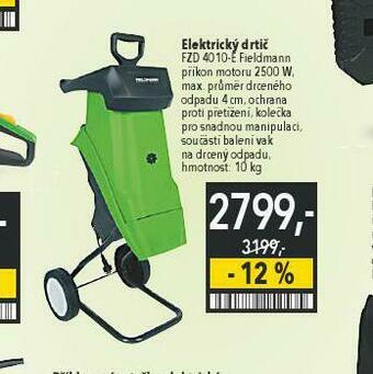 Globus Elektrický drtič nabídka