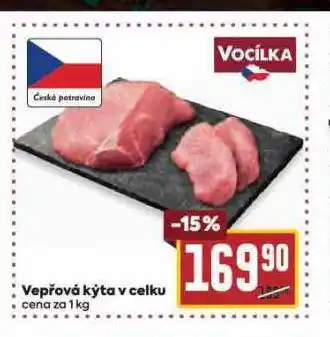 Billa Vepřová kýta nabídka