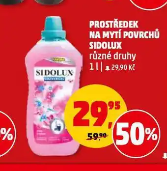 Penny Market Sidolux prostředek na mytí nádobí nabídka