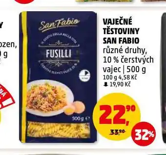 Penny Market Vaječné těstoviny san fabio nabídka