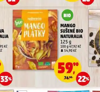 Penny Market Mango sušené bio naturalia nabídka