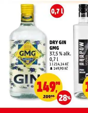 Penny Market Dry gin gmg nabídka