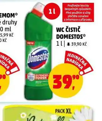 Penny Market Domestos wc čistič nabídka