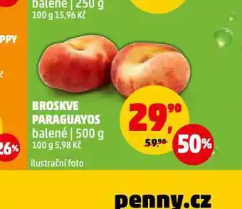 Penny Market Broskve paraguayos nabídka