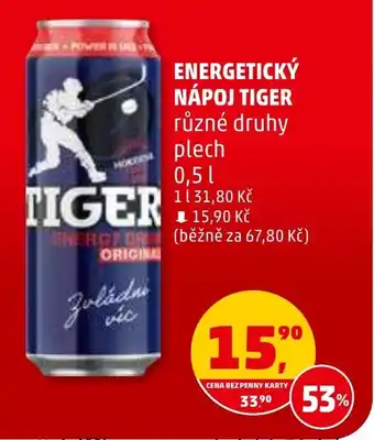 Penny Market ENERGETICKÝ NÁPOJ TIGER 0.5L nabídka