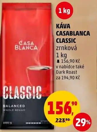 Penny Market KÁVA CASABLANCA CLASSIC nabídka