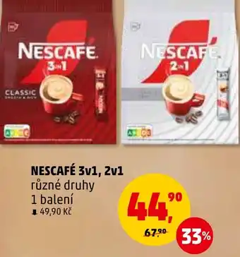 Penny Market NESCAFÉ 3v1, 2v1 nabídka