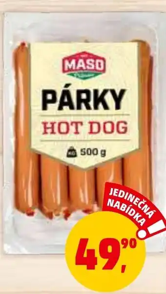 Penny Market HOT DOG PÁRKY nabídka