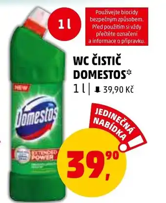 Penny Market WC ČISTIČ DOMESTOS nabídka