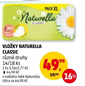 Penny Market VLOŽKY NATURELLA CLASSIC nabídka