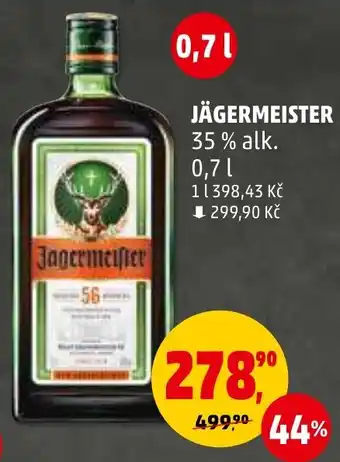 Penny Market JÄGERMEISTER nabídka