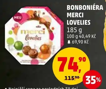 Penny Market BONBONIÉRA MERCI LOVELIES nabídka