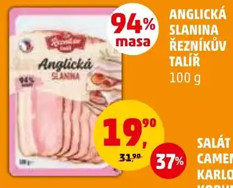 Penny Market ANGLICKÁ SLANINA ŘEZNÍKŮV TALÍŘ nabídka