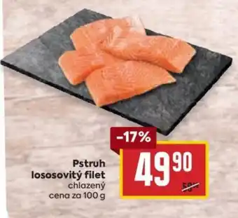 Billa Pstruh lososovitý filet nabídka