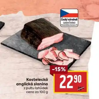 Billa Kostelecká anglická slanina nabídka