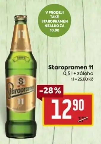 Billa Staropramen 11 nabídka