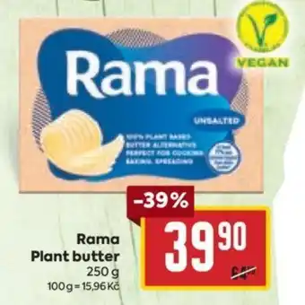 Billa Rama Plant butter 250 g nabídka