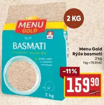 Billa Menu Gold Rýže basmati 2kg nabídka