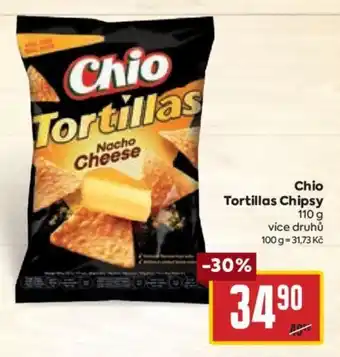 Billa Chio Tortillas Chipsy 110 g nabídka