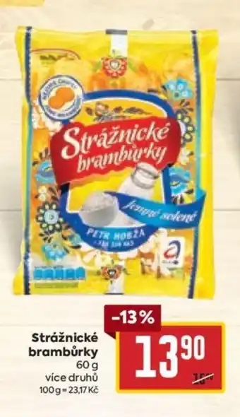 Billa Strážnické brambůrky 60 g nabídka