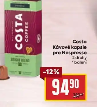 Billa Costa Kávové kapsle pro Nespresso nabídka