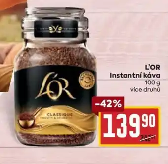 Billa L'OR Instantní káva nabídka