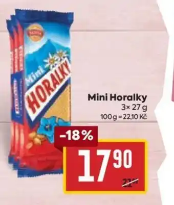 Billa Mini Horalky nabídka