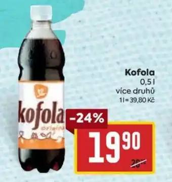 Billa Kofola 0.5L nabídka