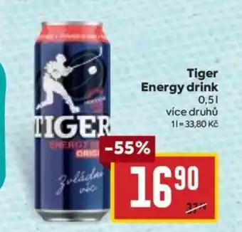 Billa Tiger Energy drink 0,5L nabídka